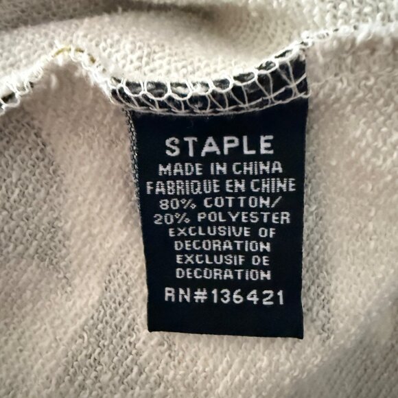 Staple Mens Sweatshirt Size L - Picture 6 of 7